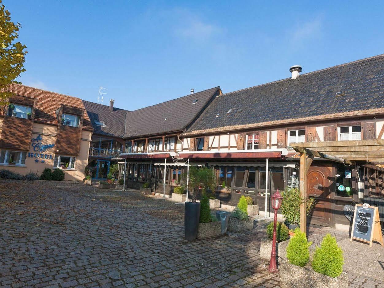 Hotel Restaurant Au Cygne Eschau المظهر الخارجي الصورة